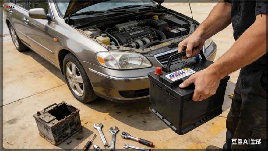 朝阳县汽车换电瓶电话【案例】