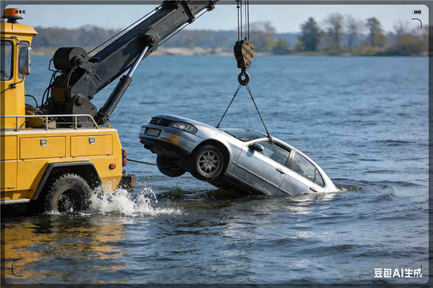 朝阳县吊车救援电话【案例】